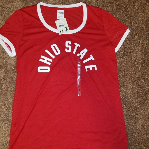 PINK Victoria's Secret Tops - Victoria's Secret Pink Ohio State Shirt